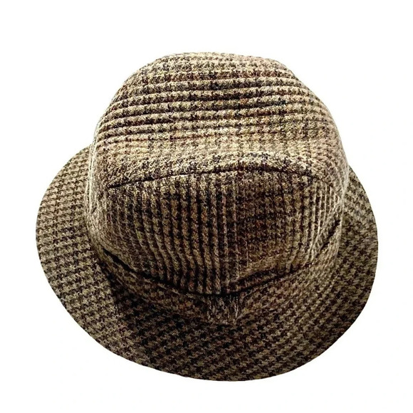 Vintage Pendleton Twill Wool Plaid Bucket Hat - Picture 1 of 4